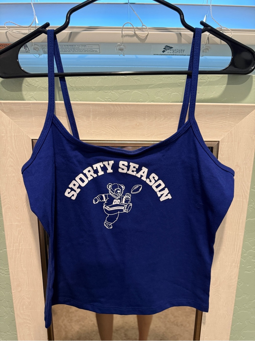 wild fable Royal Blue Graphic Tank